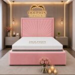 Dolphin Nepolian Luxury Bed Frame With Optional Ottoman Storage