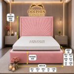 Dolphin Nepolian Luxury Bed Frame With Optional Ottoman Storage - Image 7