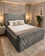 King Style Luxury Chesterfield Design Super Ambassader Bed With Optional Ottoman Storage - Image 4