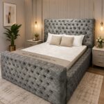 King Style Luxury Chesterfield Design Super Ambassader Bed With Optional Ottoman Storage