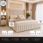 Leo Luxury Wing Back Designer Bed - Image 8