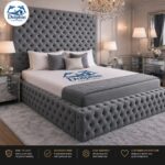 Luxury Chesterfield Design Buckingham Style  Royal Bed Frame With Optional Ottoman Storage - Image 7