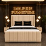 Luxury Milano Wing Back  Bed Frame  With Optional Ottoman Storage