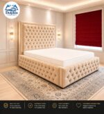 Modern Elegant Royal Chesterfield Design Nepolian Bed - Image 7