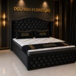 Night Star Luxury Wing Back Uphlostered Bed Frame With Optional Ottoman Storage - Image 2