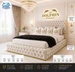 Premium Quality Luxury Star Ambassader Bed With Optional Ottoman Storage - Image 5
