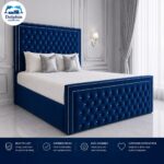 Royal Chesterfield Design Romeo Style Bed Frame With Optional Ottoman Storage - Image 7