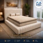 Royal Luxury Modern New Style Ambassader Bed | Optional Ottoman Storage - Image 3
